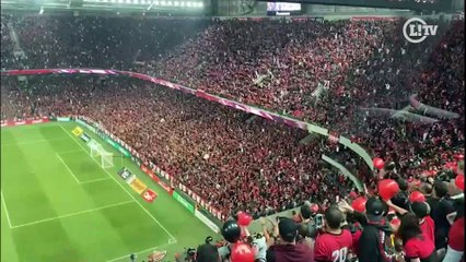 Apesar da eliminação, torcida do Athletico faz bela festa na Arena da Baixada e reconhece esforço do time