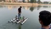 India teen designs trash-collecting machine to clean waterways