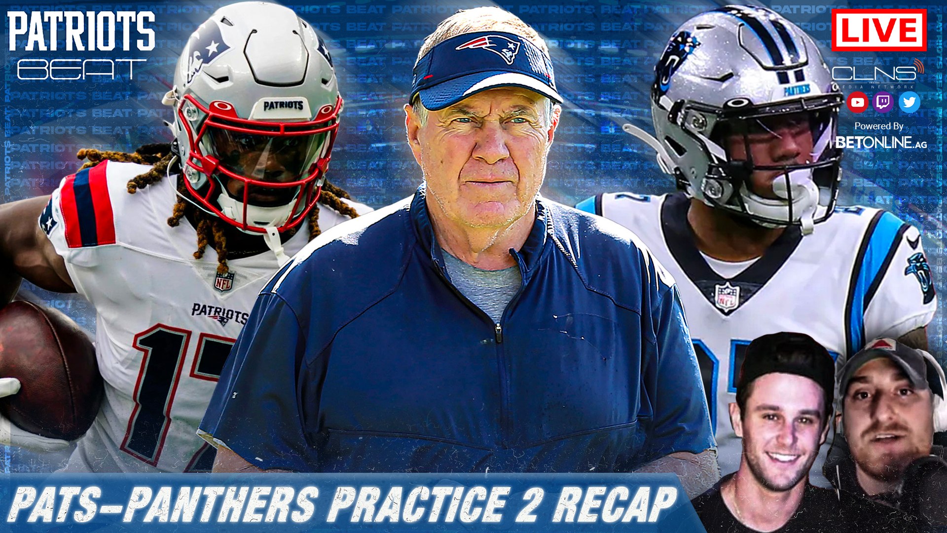 Patriots & Panthers Joint Practice Day 2 Recap