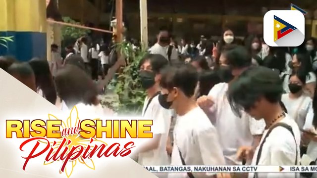 Batasan Hills National High School, nagsagawa ng simulation para sa pagbabalik ng face-to-face classes
