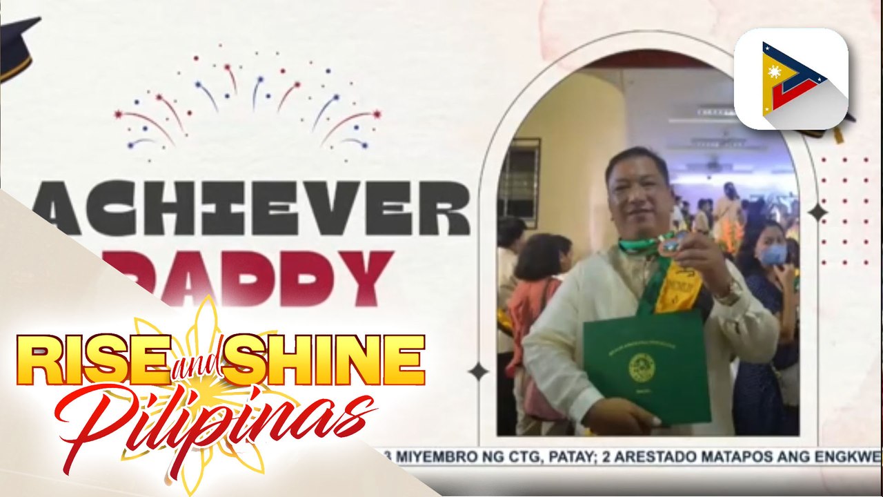 Achiever daddy Edwin Salvador