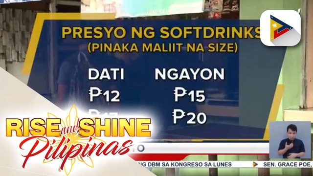 Presyo ng soft drinks, tumaas na; Beverage manufacturers, nagkukulang na sa supply ng premium refined sugar