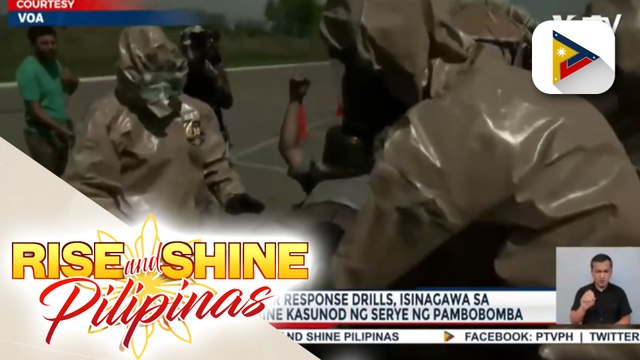 Nuclear Disaster Response Drills, isinagawa sa Zaporizhzhia, Ukraine kasunod ng serye ng pambobomba