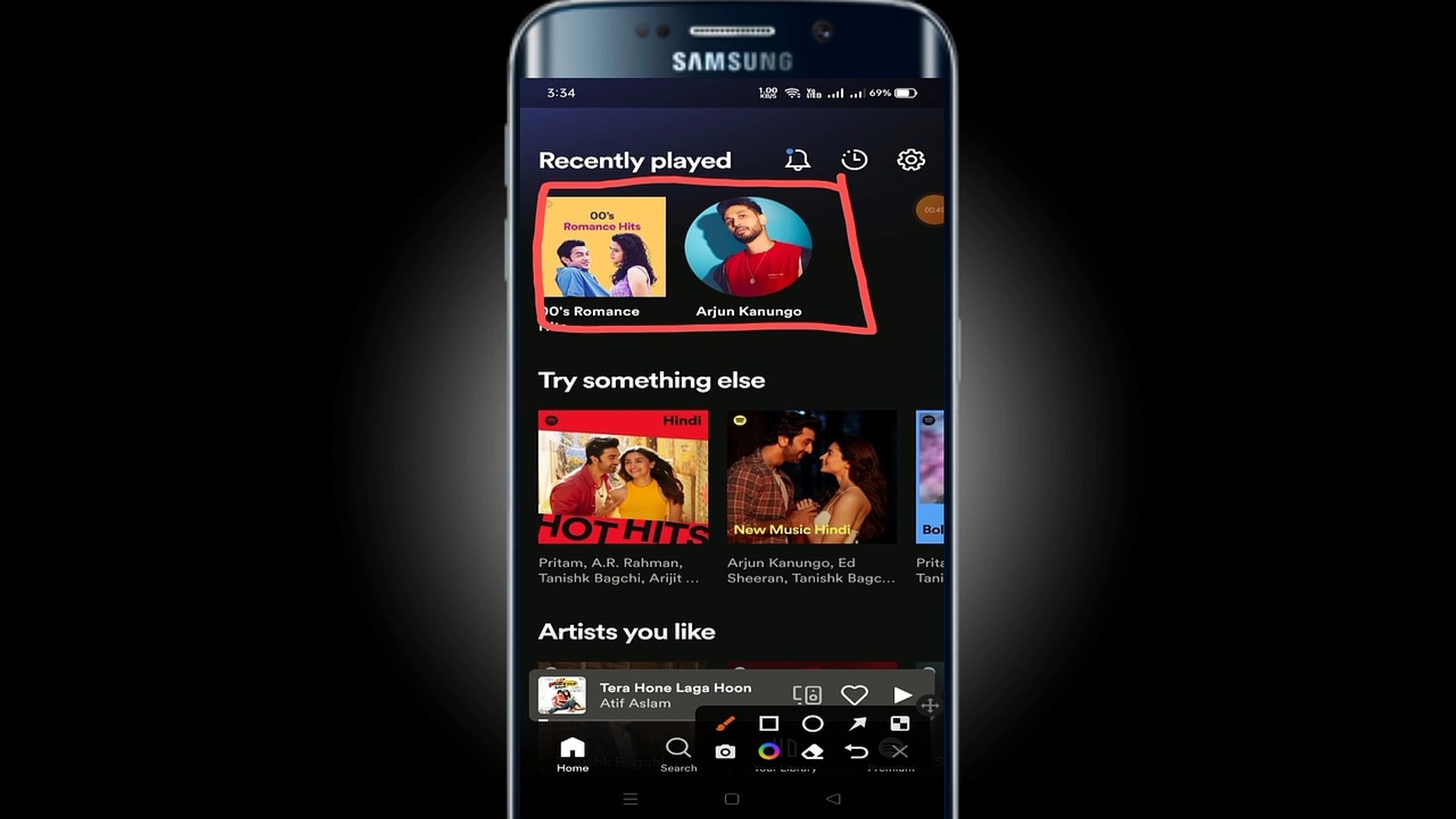 ⁣hide a song from spotify app    remove a spotify song permanently