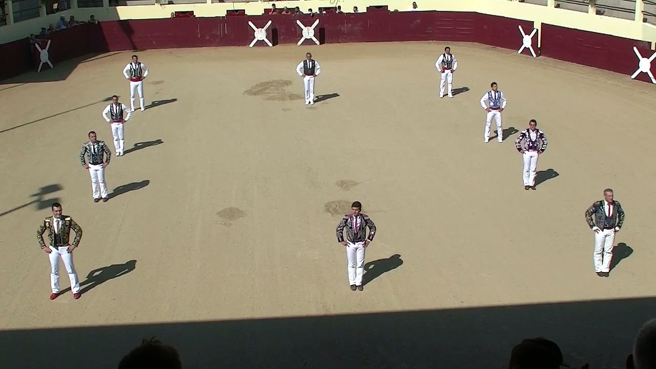 15.08.2022 Souprosse Ganaderia Armagnacaise Cuadrilla Gaetan Labaste Course de  Challenge  1e Partie