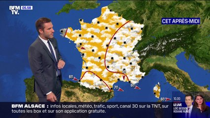 De nouveaux orages attendus à l'Est et près des Pyrénées ce jeudi