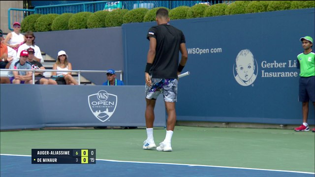 Auger Aliassime v De Minaur | Cincinnati Masters | Match Highlights