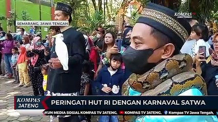 Peringati HUT RI dengan Karnaval Satwa
