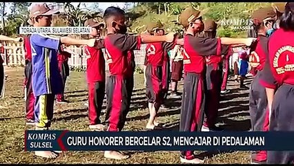 Guru Honorer Bergelar S2, Mengajar di Pedalaman