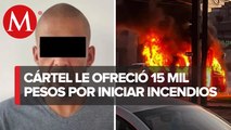 Detenidos por incendiar vehículos en BC sí pueden ser acusados de terrorismo