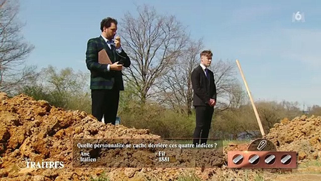 Elsa Esnoult prise de panique dans l'émission "Les Traîtres" sur M6