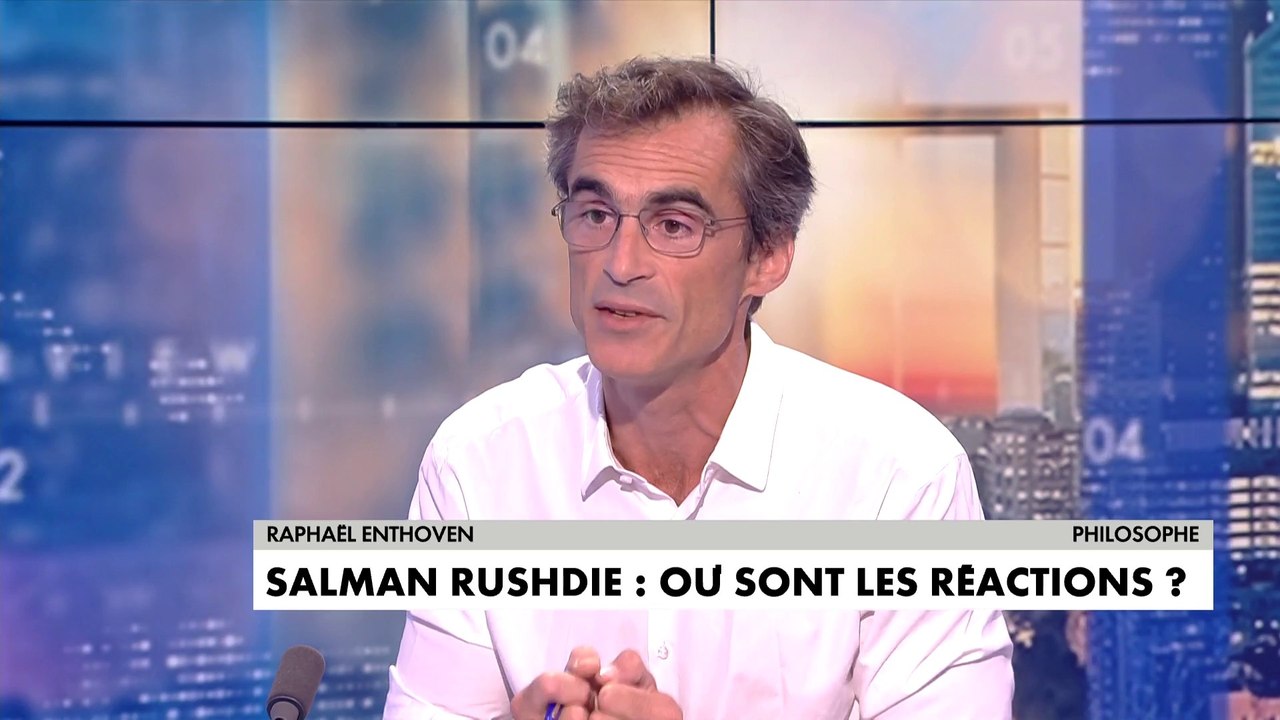 Raphaël Enthoven : «Que les religieux soient lâches, c’est une chose. Que les politiques le soient, c’est gravissime»