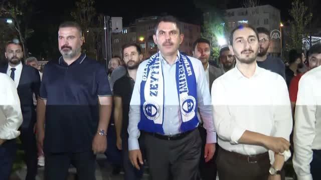 Bakan Kurum: Kentsel dönüşümde bütüncül bir çalışma olmasını istiyoruz