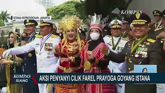 Kapolri Terlihat Malu-malu Saat Berjoget di Istana Hingga Cerita Farel Prayoga Soal Cita-citanya!