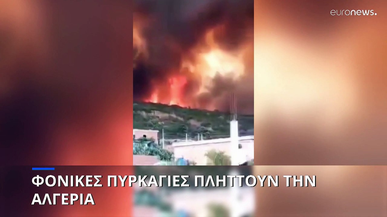 Αλγερία: Φονικές πυρκαγιές πλήττουν τη χώρα - Τ...
