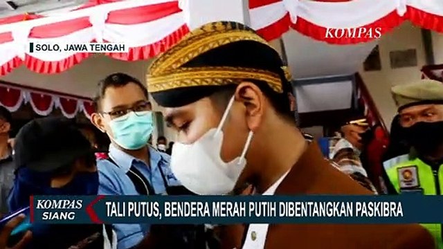 Tali Bendera Putus : Gibran Semangati Paskibraka Solo Hingga Aksi Heroik Warga Panjat Tiang Bendera