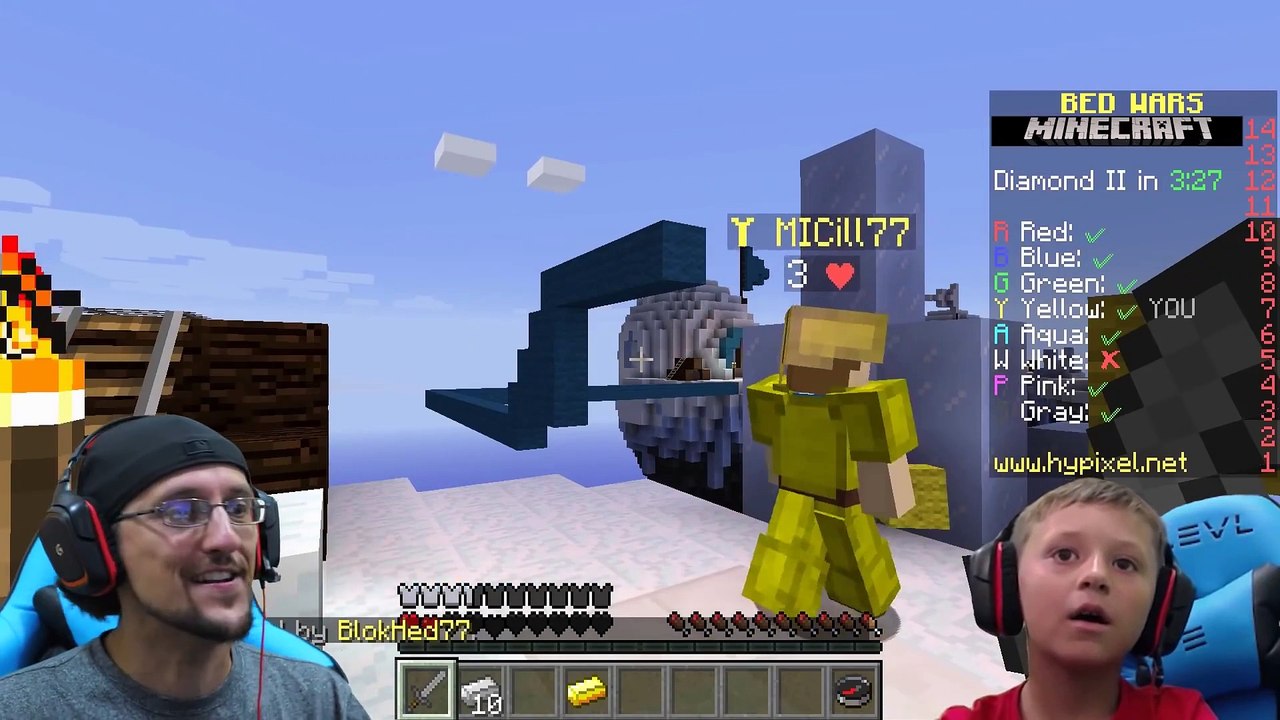 FGTEEV MINECRAFT TNT Mini-Games! (Bow Spleef, TNT Race Run & More Hypixel)