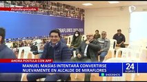 Elecciones 2022: Manuel Masías se suma APP en busca de la alcaldía de Miraflores