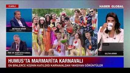İç savaştan eser yok: Suriye'de 'Marmarita Karnavalı' şaşırttı!