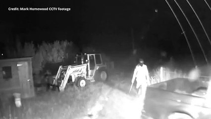Burglars raid mobile home at Aldington farm