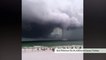 Massive waterspout appears on coast of Florida