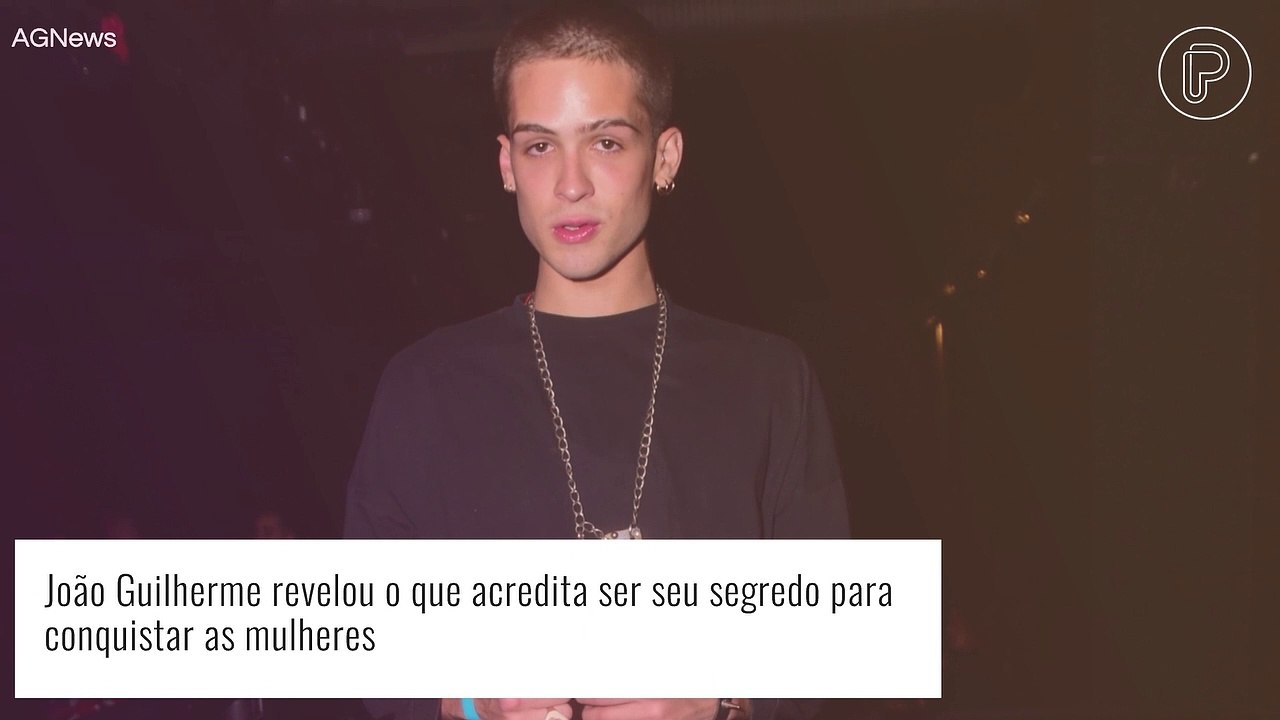 Por que João Guilherme faz sucesso com as mulheres? Ator explica motivo. Confira!