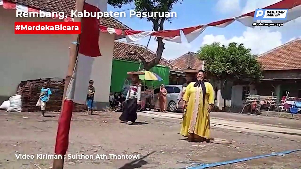 Kocak dan Menghibur, Melihat Keseruan Aneka Lomba Agustusan di Desa Tampung Rembang