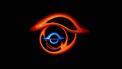 Watch black holes warp one another in amazing simulation