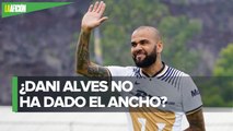 Dani Alves: mucha taquilla, pocos puntos con Pumas