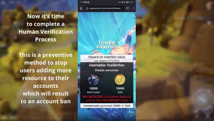 [UNLIMITED]MOD Dark Crystal | Tower of Fantasy Tricks