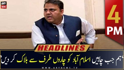 ARY News | Headlines | 4 PM | 18th August 2022