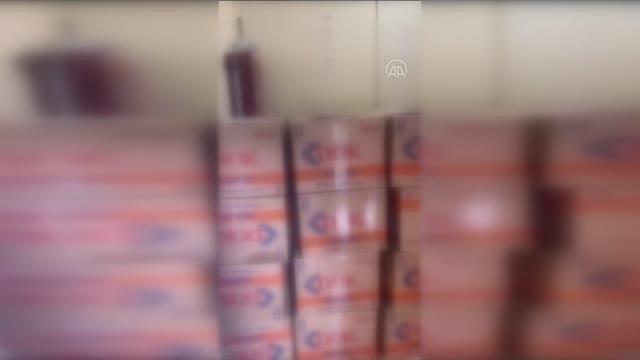 2312 kilogram sahte deterjan ele geçirildi