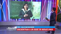 Encuentran a un bebé en unas gradas de la zona de Miraflores de La Paz
