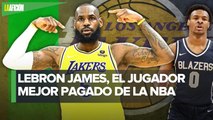 LeBron James renueva con Lakers para poder jugar con su hijo antes del retiro: reportes