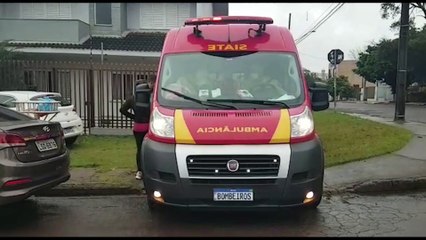Mulher é socorrida no Bairro São Cristóvão após sofrer queda de mesmo nível