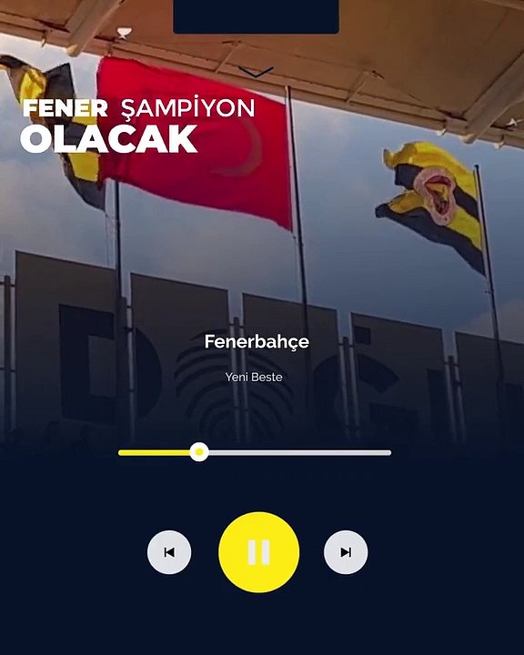 Fenerbahçe için yeni beste