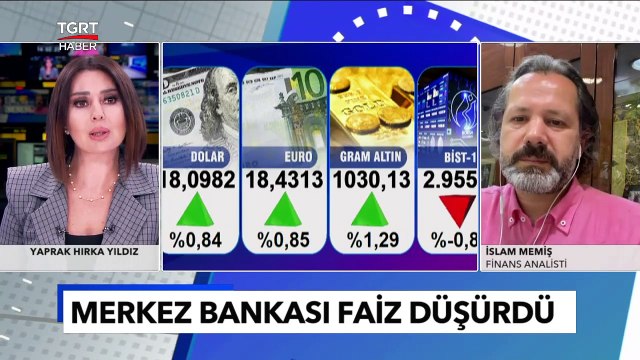 Tüm Piyasalara Sürpriz Oldu! Merkez Bankası Faiz Düşürdü - İslam Memiş Yorumladı
