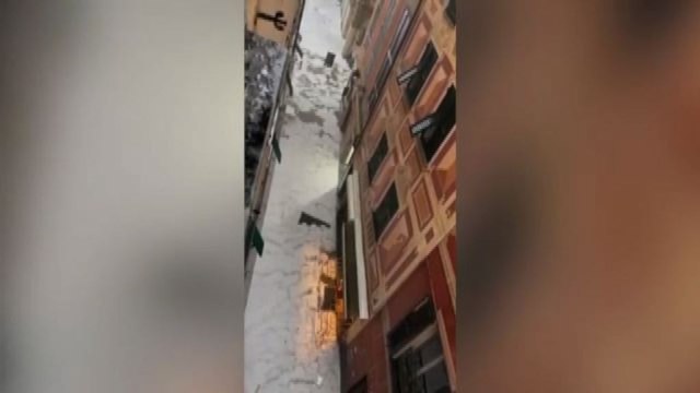 Grandine come pietre e raffiche di vento, Liguria in ginocchio