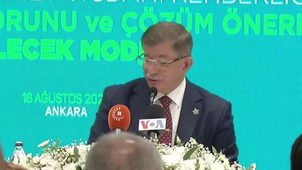 Ahmet Davutoğlu: "İktidarın Göç Politikası Yok"