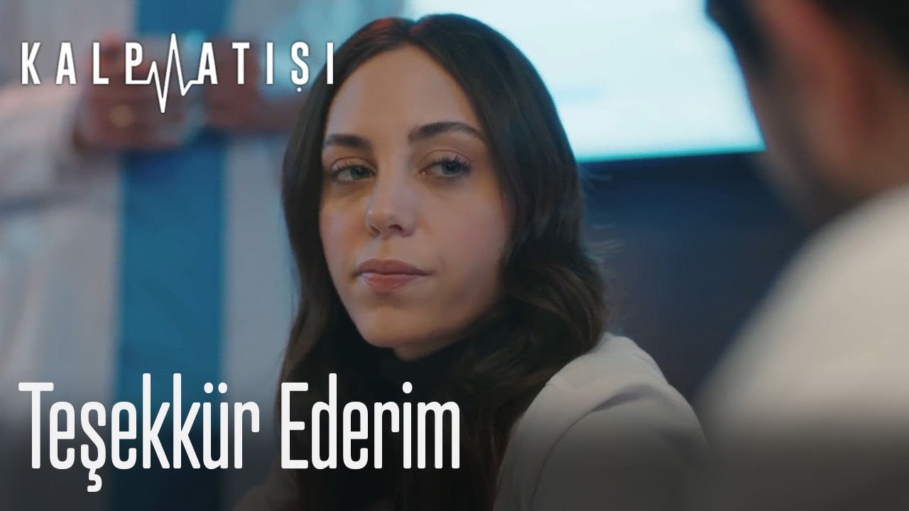Teşekkür ederim