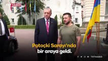 Cumhurbaşkanı Erdoğan, Ukrayna Devlet Başkanı Zelenskiy ile bir araya geldi