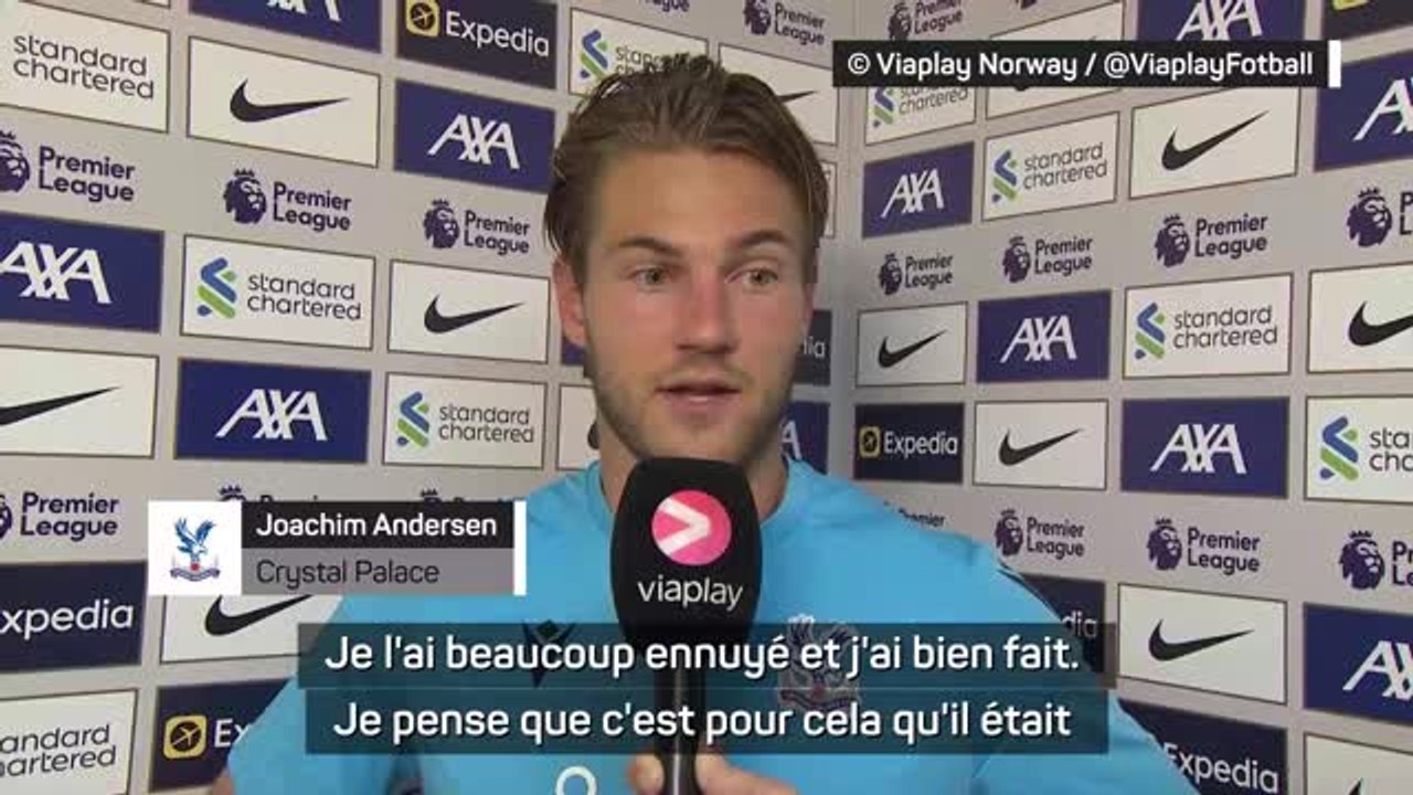 Crystal Palace - Andersen juge le coup de tête de Nuñez "vraiment stupide"