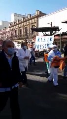 Protesta Masiva en Defensa de la Salud Pública 🩺
