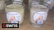 Aussie woman makes colleagues 'sorry for your loss' candles when she quit her job - complete with a photo of her face on the label