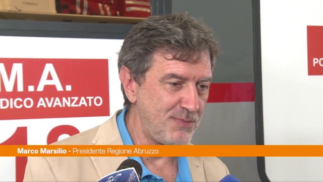 Protezione civile, in Abruzzo arriva il treno-ambulanza