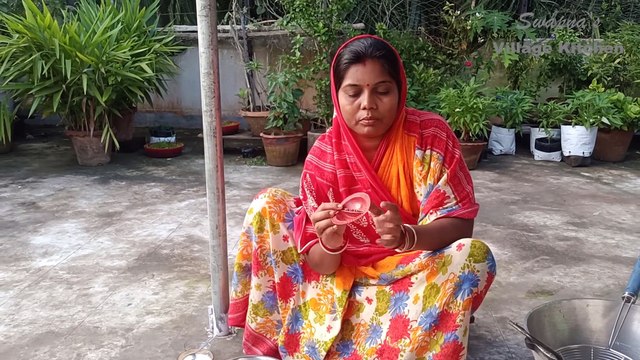 কম সময়ে বানান পাকা তালের মুচমুচে ভাজা পুলি পিঠে || TALER BHAJA PITHA || BHAJA PULI PITHA || PULI PITHA