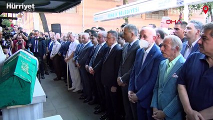 Ankara Valisi Vasip Şahin'in annesi son yolculuğuna uğurlandı