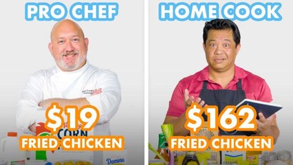 $162 vs $19 Fried Chicken: Pro Chef & Home Cook Swap Ingredients