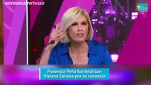 Florencia Peña fue letal con Viviana Canosa por su renuncia