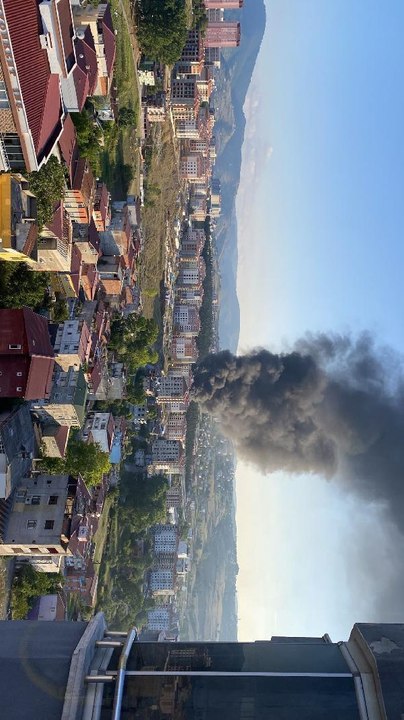 Son dakika haberi... SAMSUN SEBZE MEYVE HALİNDE ÇIKAN YANGIN SÖNDÜRÜLDÜ